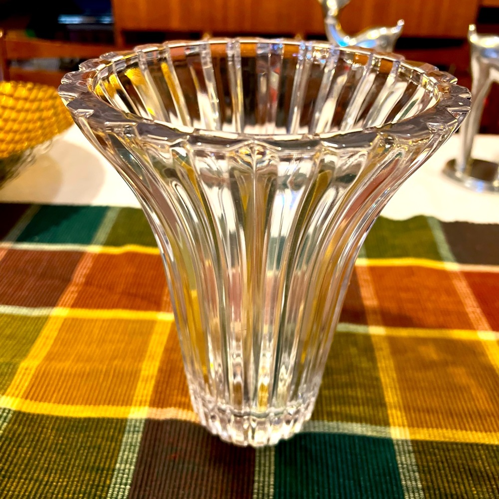 Crystal vase Vintage and Hard to Find